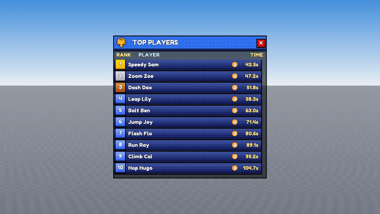 hy3 after rl on the obby best-times board prompt, sample 3